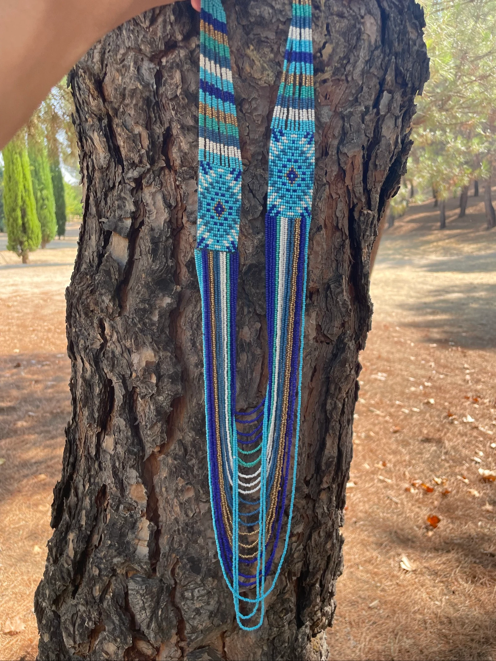Handmade multi-strand necklace – photo 4